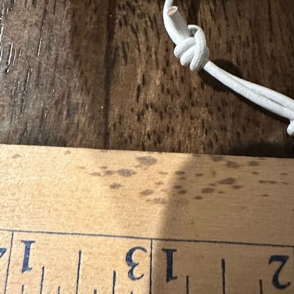 NWOT - Toddler/Girls Adjustable Beaded Necklace Red White Blue Americana July 4 - Picture 3 of 4